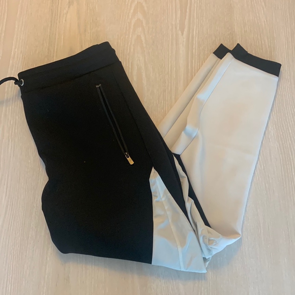 ASOS Black & White Jogger Sweatpants SIZE MEDIUM